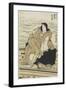 The Actor Iwai Hanshiro as the Woman Seigen, 1804-1825-Utagawa Toyokuni-Framed Giclee Print