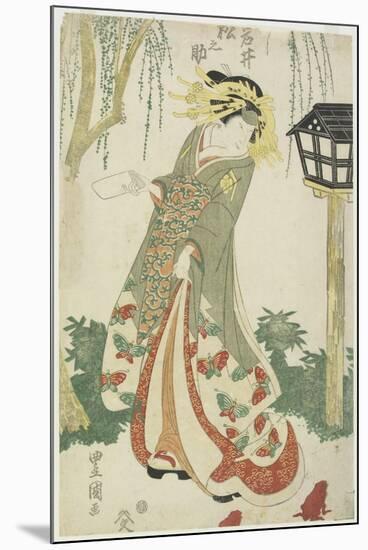 The Actor Iwai Matsunosuke-Utagawa Kunisada-Mounted Giclee Print