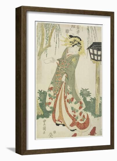 The Actor Iwai Matsunosuke-Utagawa Kunisada-Framed Giclee Print