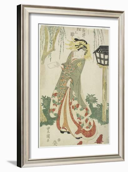 The Actor Iwai Matsunosuke-Utagawa Kunisada-Framed Giclee Print