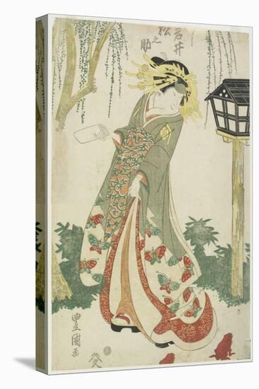 The Actor Iwai Matsunosuke-Utagawa Kunisada-Stretched Canvas