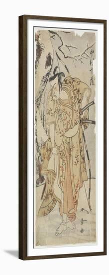 The Actor Nakamura Juzo in a Samurai Role-Katsukawa Shunsho-Framed Giclee Print