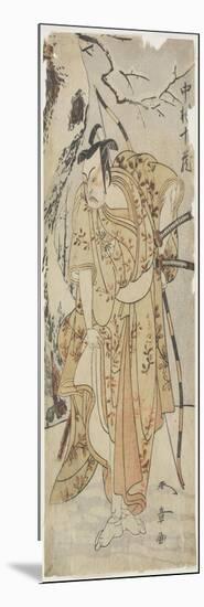 The Actor Nakamura Juzo in a Samurai Role-Katsukawa Shunsho-Mounted Giclee Print