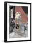 The Actor Nakamura Matsue in the Role of Keisei Miyako Attributed to Ganry?sai Kuniho-null-Framed Giclee Print