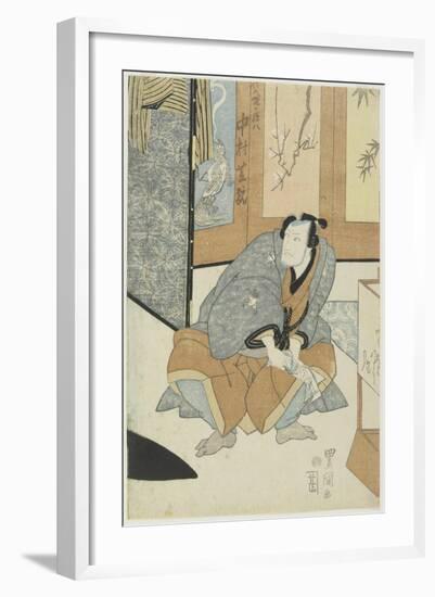 The Actor Nakamura Shikan as Magohachi of Takenozuka-Utagawa Toyokuni-Framed Giclee Print