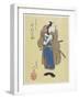 The Actor Nakamura Shikan, Early 19th Century-Shunkosai Hokushu-Framed Giclee Print