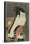 The Actor Otani Oniji III as Edobei, 1794-Toshusai Sharaku-Framed Stretched Canvas