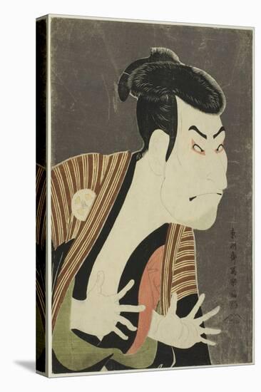 The Actor Otani Oniji III as Edobei, 1794-Toshusai Sharaku-Stretched Canvas