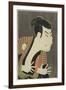 The Actor Otani Oniji III as Edobei, 1794-Toshusai Sharaku-Framed Giclee Print