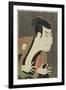 The Actor Otani Oniji III as Edobei, 1794-Toshusai Sharaku-Framed Giclee Print