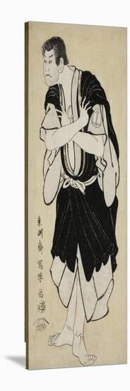 The Actor Sakata Hangoro III as Kosodate Kannonbo, 1794-Toshusai Sharaku-Stretched Canvas