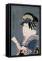 The Actor Segawa Ichimatsu III, 1794-Tsutaya Jûzaburô-Framed Stretched Canvas