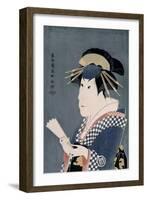 The Actor Segawa Ichimatsu III, 1794-Tsutaya Jûzaburô-Framed Giclee Print