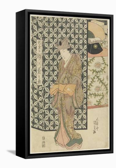 The Actor Segawa Kikunojo as Sugikane?, C. 1808-1829-Utagawa Kunisada-Framed Stretched Canvas