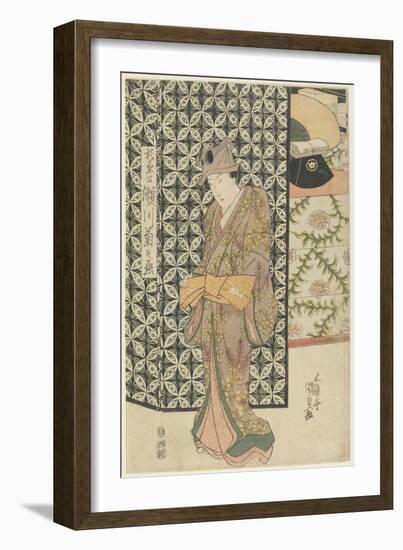 The Actor Segawa Kikunojo as Sugikane?, C. 1808-1829-Utagawa Kunisada-Framed Giclee Print