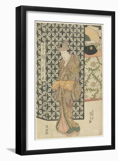 The Actor Segawa Kikunojo as Sugikane?, C. 1808-1829-Utagawa Kunisada-Framed Giclee Print