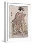 The Actor Segawa Kikunojo, Japanese Wood-Cut Print-Lantern Press-Framed Art Print