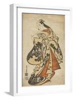 The Actor Tsutsui Kichijuro, c.1704-Torii Kiyomasu I-Framed Giclee Print