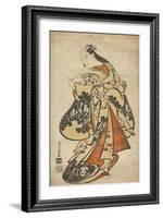 The Actor Tsutsui Kichijuro, c.1704-Torii Kiyomasu I-Framed Giclee Print