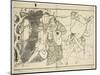 The Actors Arashi Ryuzo and Morita Kanya Viii, 1794-Toshusai Sharaku-Mounted Giclee Print