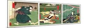 The Actors Ichikawa Kodanji IV as the Ghost of Koheiji-Utagawa Kunisada-Mounted Giclee Print