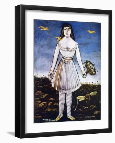 The Actress Margarita, 1909-Niko Pirosmanishvili-Framed Giclee Print