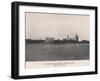 The Adelaide Cricket Ground, Third Test Match between Australia and England, 1912-Charles Alfred Petts-Framed Giclee Print