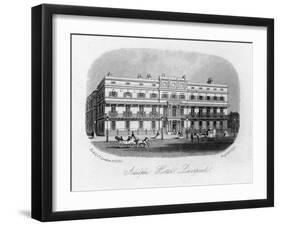 The Adelphi Hotel, Liverpool, Merseyside, 1864-null-Framed Giclee Print