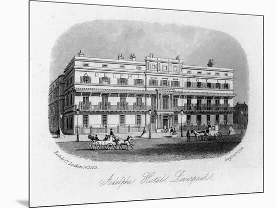 The Adelphi Hotel, Liverpool, Merseyside, 1864-null-Mounted Giclee Print