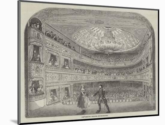 The Adelphi Theatre Re-Decorated-null-Mounted Giclee Print