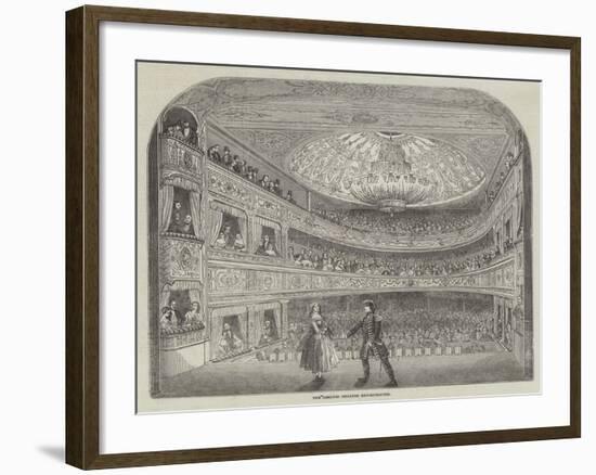 The Adelphi Theatre Re-Decorated-null-Framed Giclee Print