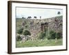 The Adlahuasi or the Temple of the Virgins of the Sun on the Island of the Moon, Lake Titicaca-null-Framed Giclee Print