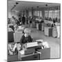 The Administration Office at Huntsman House, Tetleys Headquarters in Leeds, May 1968-Michael Walters-Mounted Photographic Print