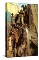 The Admirable Outlaw, 1906-Newell Convers Wyeth-Stretched Canvas