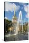 The Admiralty Building, UNESCO World Heritage Site, St. Petersburg, Russia, Europe-Miles Ertman-Stretched Canvas