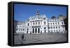The Admiralty Building, Valparaiso, Chile-Peter Groenendijk-Framed Stretched Canvas