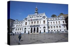 The Admiralty Building, Valparaiso, Chile-Peter Groenendijk-Stretched Canvas