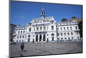 The Admiralty Building, Valparaiso, Chile-Peter Groenendijk-Mounted Photographic Print