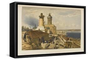The Admiralty, Sevastopol-William Simpson-Framed Stretched Canvas