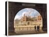 The Admiralty, Whitehall, Westminster, London, C1820-null-Stretched Canvas