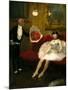 The Admirer, C.1877-79 (Oil on Canvas Mounted on Wood)-Jean Louis Forain-Mounted Giclee Print