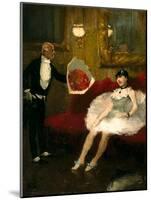 The Admirer, C.1877-79 (Oil on Canvas Mounted on Wood)-Jean Louis Forain-Mounted Giclee Print
