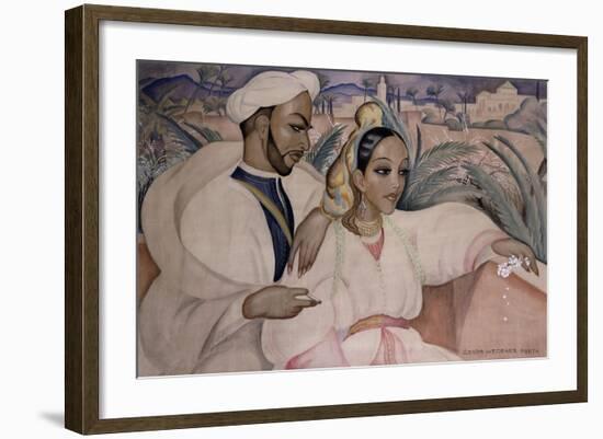 The Admirer-Gerda Wegener-Framed Giclee Print