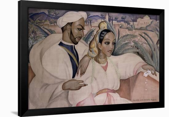 The Admirer-Gerda Wegener-Framed Giclee Print