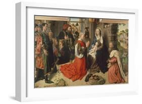 The Adoration of Magi-Hugo van der Goes-Framed Giclee Print