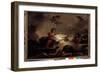 The Adoration of Shepherds, 18Th Century (Oil on Canvas)-Jean-Honore Fragonard-Framed Giclee Print