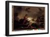 The Adoration of Shepherds, 18Th Century (Oil on Canvas)-Jean-Honore Fragonard-Framed Giclee Print