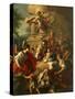 The Adoration of Shepherds-Francesco de Mura-Stretched Canvas