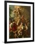 The Adoration of Shepherds-Francesco de Mura-Framed Giclee Print