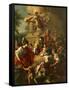 The Adoration of Shepherds-Francesco de Mura-Framed Stretched Canvas